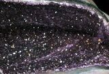 Sparkling Purple Amethyst Geode - Uruguay #33811-1